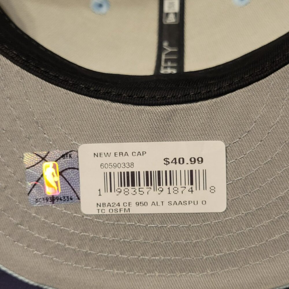 NEW ERA SAN ANTONIO SPURS 2024 CITY EDITION SNAPBACK - Picture 6 of 7
